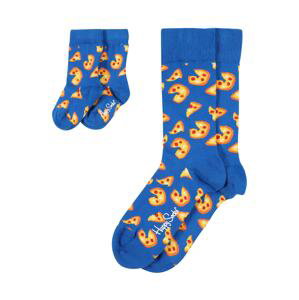 Happy Socks Ponožky 'Pizza'  modrá / oranžová / žlutá / červená