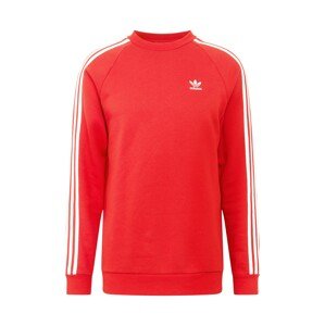 ADIDAS ORIGINALS Mikina  červená / bílá