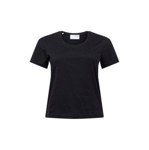 Selected Femme Curve T-Shirt  černá