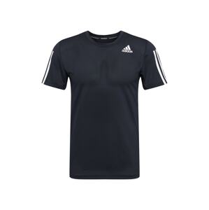 ADIDAS PERFORMANCE Funkční tričko  černá / bílá