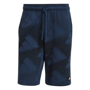 ADIDAS PERFORMANCE Sportovní kalhoty  černá / námořnická modř