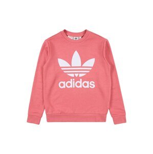 ADIDAS ORIGINALS Mikina  bílá / starorůžová