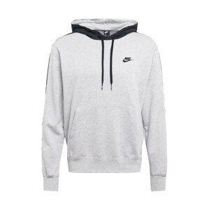 Nike Sportswear Mikina  černá / šedá