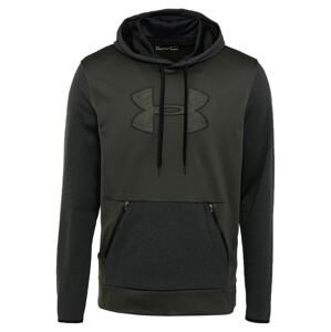 UNDER ARMOUR Sportovní mikina  tmavě zelená / tmavě šedá