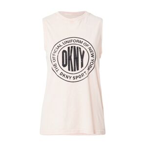 DKNY Performance Top  světle růžová / černá