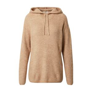 Kaffe Pullover  hnědý melír