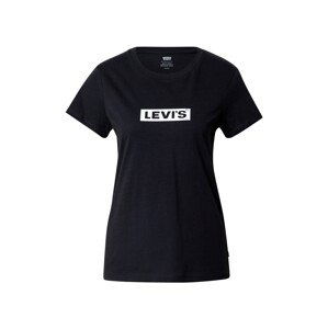 LEVI'S Tričko  černá / bílá