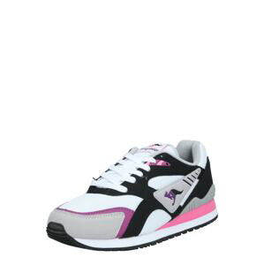 KangaROOS Tenisky 'Runner'  pink / černá / bílá / šedá