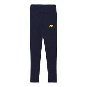 Nike Sportswear Legíny  zlatá / námořnická modř