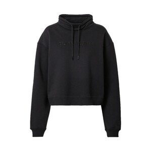 Calvin Klein Jeans Sweatshirt 'SHINY'  černá