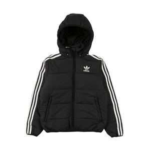 ADIDAS ORIGINALS Zimní bunda  černá / bílá