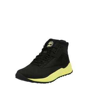 TIMBERLAND Šněrovací boty 'Solar Wave - Greenstride'  černá / svítivě žlutá