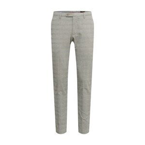 CINQUE Chino kalhoty 'CIBRAVO'  šedý melír / světle hnědá / bílá