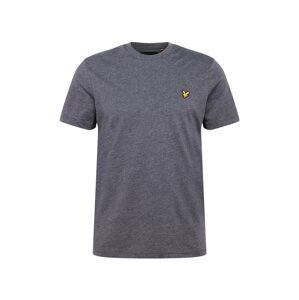 Lyle & Scott Tričko 'Marled'  modrý melír