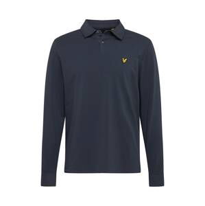 Lyle & Scott Tričko  tmavě modrá / černá / zlatá