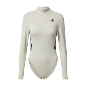 ADIDAS PERFORMANCE Sportovní body 'Leotard'  černá / světle šedá