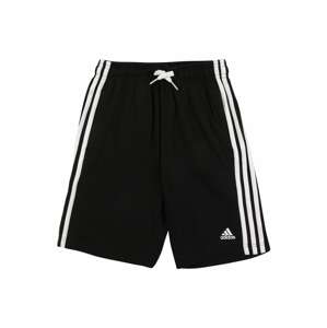 ADIDAS SPORTSWEAR Sportovní kalhoty  černá / bílá