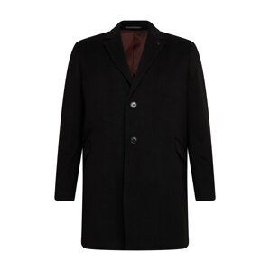 BURTON MENSWEAR LONDON Big & Tall Přechodný kabát 'CROMBIE'  černá