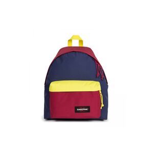 EASTPAK Batoh 'PADDED'  červená třešeň / námořnická modř / žlutá