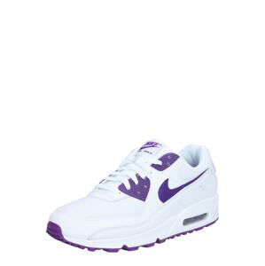 Nike Sportswear Tenisky 'Air Max 90'  bílá / tmavě fialová