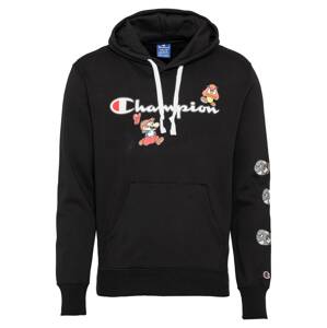 Champion Authentic Athletic Apparel Mikina  šedá / červená / černá / bílá