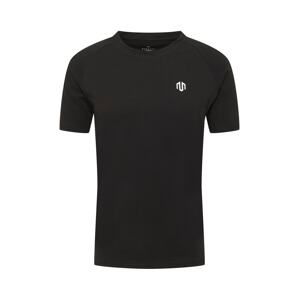 MOROTAI Funkční tričko  černá / bílá