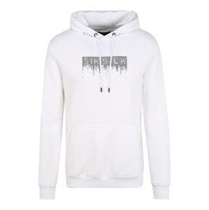 SikSilk Sweatshirt  bílá / černá