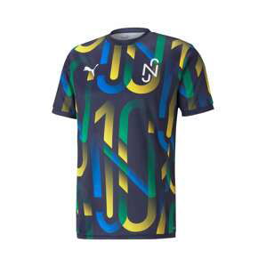 PUMA Funkční tričko 'Neymar Jr'  marine modrá / nebeská modř / žlutá / zelená / bílá