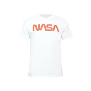 Mister Tee Tričko 'NASA'  bílá