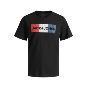 Jack & Jones Junior Tričko  modrá / červená / černá / bílá