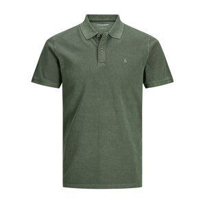 JACK & JONES Tričko  khaki