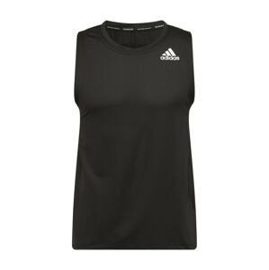 ADIDAS PERFORMANCE Funkční tričko  černá / bílá