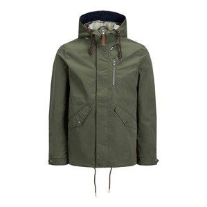 JACK & JONES Přechodová parka 'Hughes'  khaki