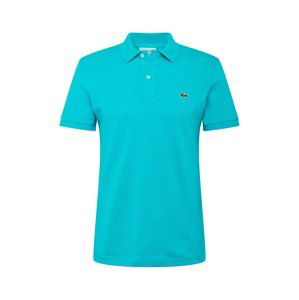 LACOSTE Tričko  aqua modrá / zelená