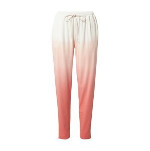 JOOP! Bodywear Pyžamové kalhoty  oranžově červená / bílá