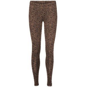 VERO MODA Legíny 'Asta'  cappuccino / černá