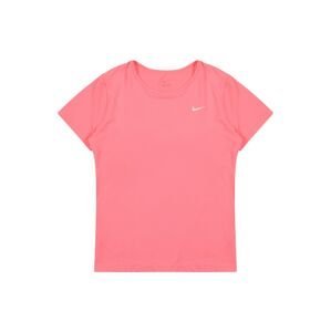 NIKE Funkční tričko  světle růžová / bílá