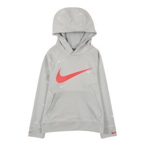 Nike Sportswear Mikina  šedá / světle šedá / grenadina