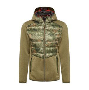 JACK & JONES Přechodná bunda 'TOBY'  khaki / tmavě zelená / olivová