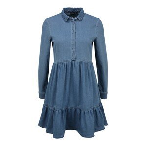 Vero Moda Petite Košilové šaty 'MARIA'  modrá džínovina