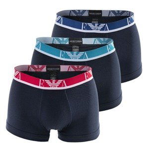 Emporio Armani Boxerky  námořnická modř / bílá / červená / modrá