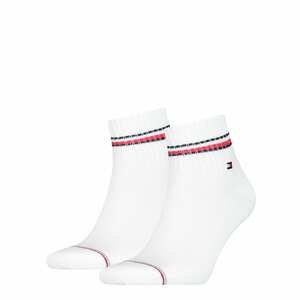 Tommy Hilfiger Underwear Ponožky  bílá / červená / námořnická modř