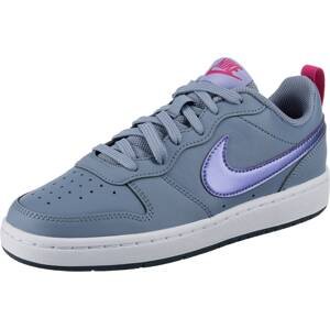 Nike Sportswear Tenisky 'Court Borough 2'  kouřově modrá / pink / světle fialová