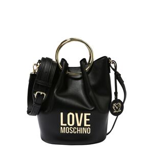 Love Moschino Taška přes rameno  černá / zlatá