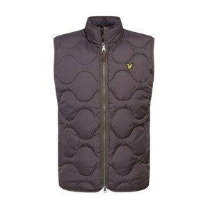 Lyle & Scott Vesta 'Gilet'  zelený melír / tmavě zelená