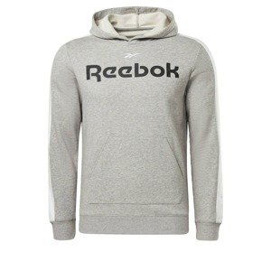 Reebok Sport Sportovní mikina  šedá / černá / bílá