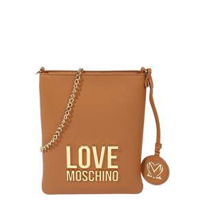 Love Moschino Taška přes rameno  světle hnědá