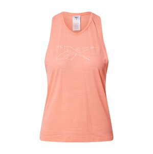 Reebok Sport Sportovní top  pink / bílá