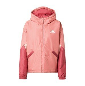 ADIDAS PERFORMANCE Sportovní bunda  pink / bílá / tmavě růžová