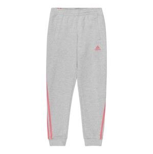 ADIDAS SPORTSWEAR Sportovní kalhoty  šedý melír / pink